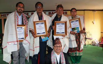 डा तरुण पौडेल चिकित्सा पुरस्कार तीन स्वास्थ्यकर्मीलाई